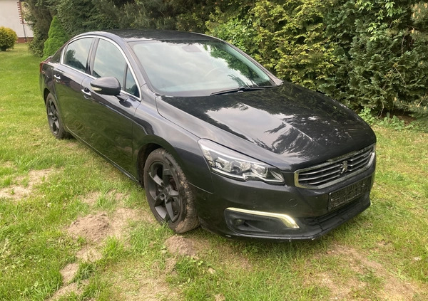 Peugeot 508 cena 47900 przebieg: 238990, rok produkcji 2016 z Opalenica małe 121